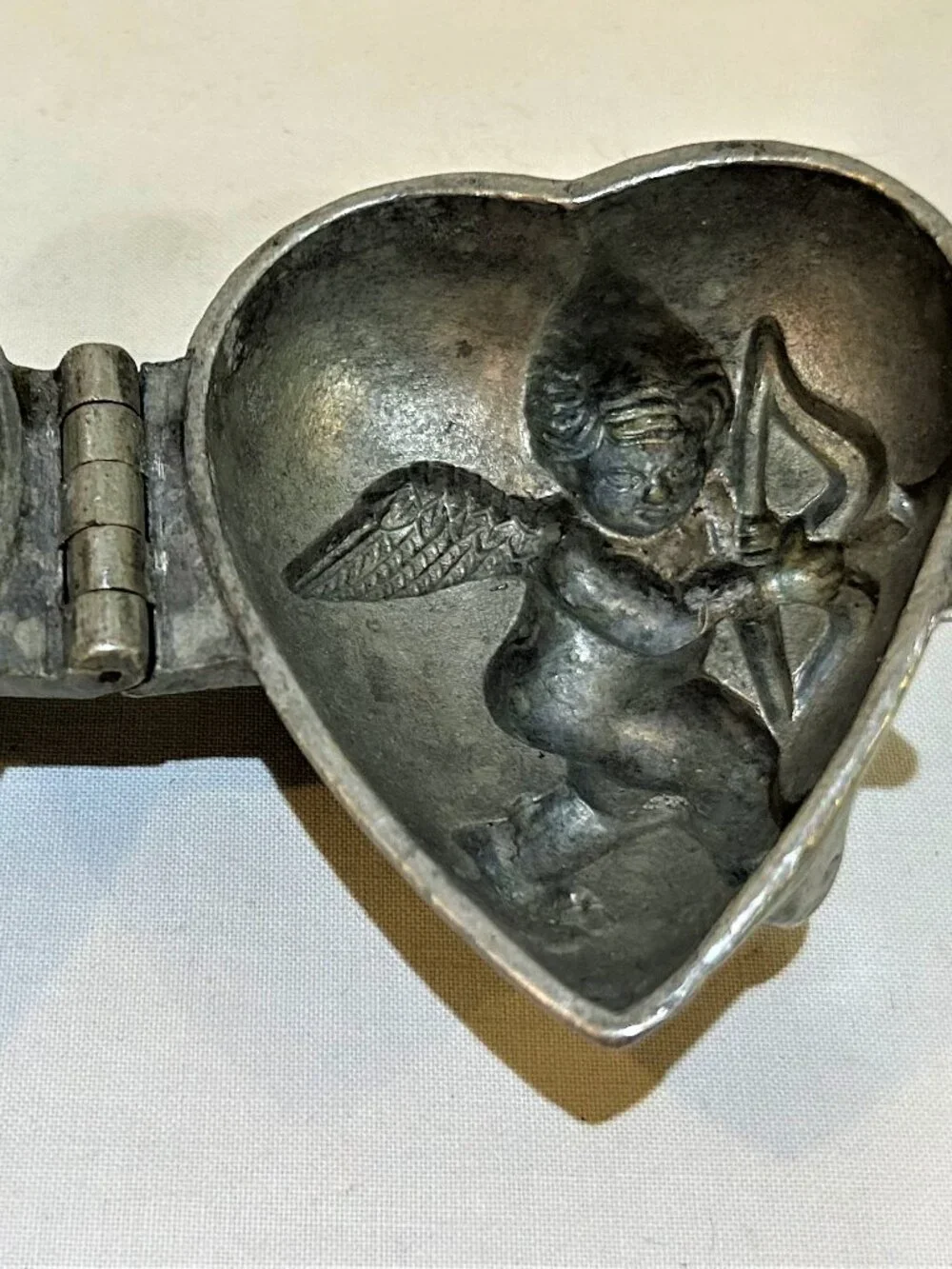 Vintage Krauss & Son Pewter Ice Cream Mold 3
